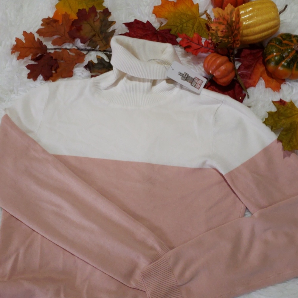 Calvin Klein multi color women sweater size medium - Picture 3 of 3